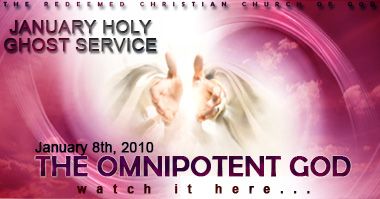 January 2010 Holy Ghost Service