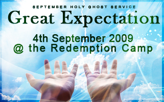 September Holy Ghost Service